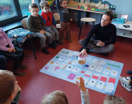 Filosofiespellen De Denkmat en De Verwonderspellen