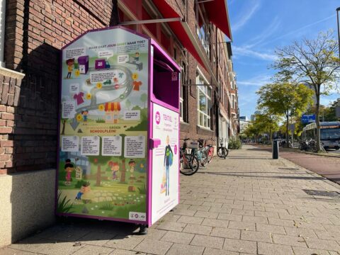 Textiel eruit, Groen erin op de NOT